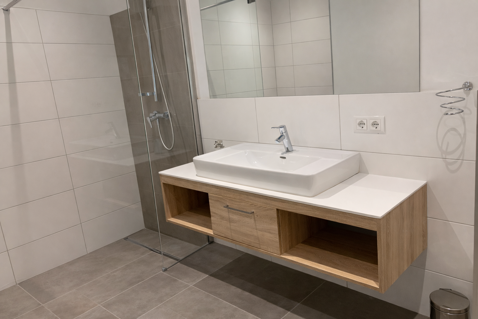 Badezimmer der Ferienwohnung Siri